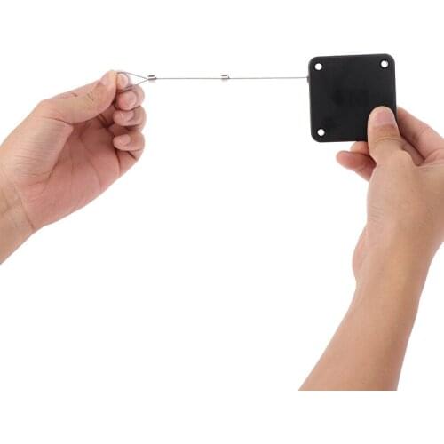 Punch-free Automatic Sensor Door Closer Square Anti-theft Cable Box high quality