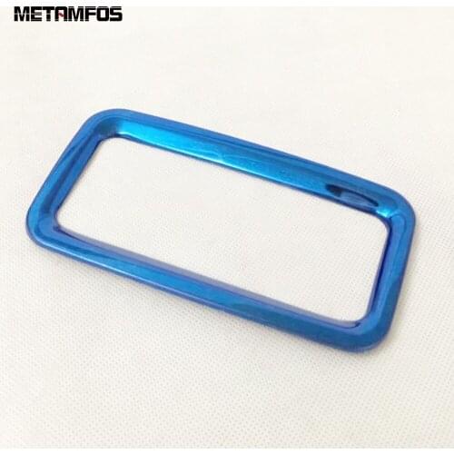 For MG Zs SUV 2017 2018 Center Control Armrest Box Rear Air Condition Vent Outlet Cover Trim Interior Accessories Car Styling