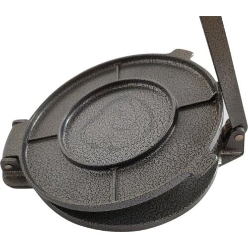 Portable 8Inch Aluminum Hand Press Type Heavy Duty Foldable Tortilla Press Maker Machine Kitchen Tool Тортилья Пресс