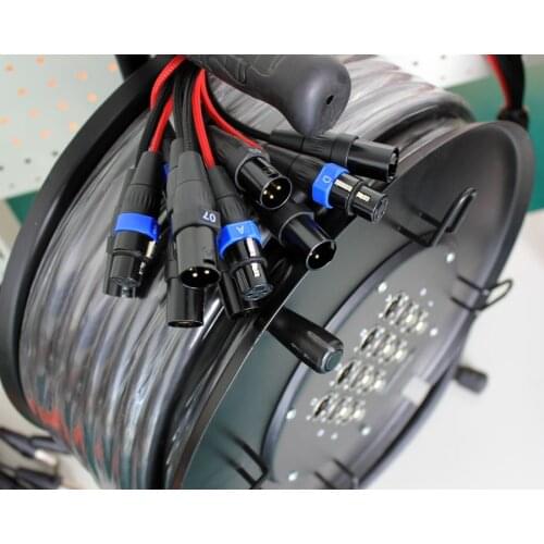 Professional Stage Snake Cable,8 channel 15M
