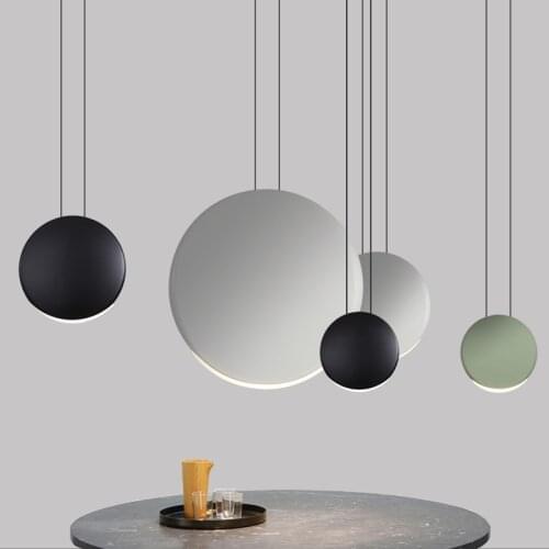 Modern Led Pendant Lights Nordic Colorful Aluminum Hanglamp For Living Room Bedroom Dining Room Home Decor Luminaire Suspension