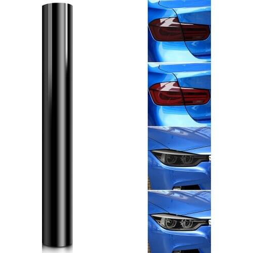 Car Tint Headlight Taillight Film Sheet Sticker for audi a3 a4 b8 b6 a6 c6 for bmw e46 e90 e60 f10 f20 f30 e39 lada