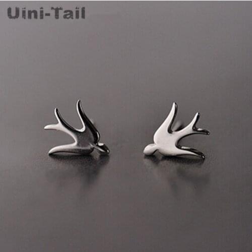 Uini хвост Women's Silver Earrings