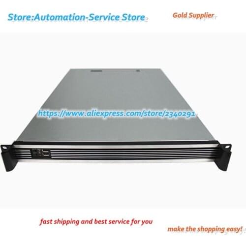 1U650L Dual Xeon Motherboard Chassis Frame Type Industrial Chassis 650mm Deep Aluminum Panel Hard Disk Position