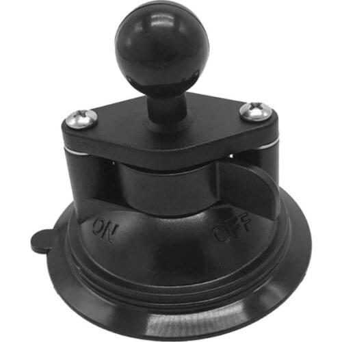 8cm Diameter Car Window Twist Lock Suction Cup Base with 1 inch Ball Mount for Gopro Camera Smartphone