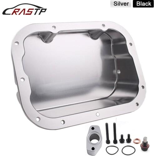 Aluminum Engine Oil Pan for 09-onNissan R35 GT-R VR38 CBA DBA LHD&RHD Deep Wet Sump Oil pickup extension 1.5+Oil Capacity LCA015