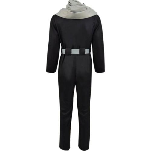 Free Shipping Anime My Hero Academia Cosplay Eraser Head Cos Man Jumpsuits Cosplay Costume Full Set 3in1 Jumpsuits+Scarf+Belt