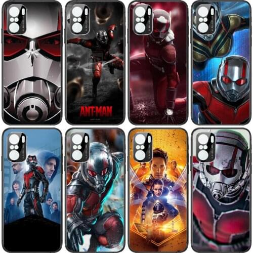 Ant-Man Phone Case For xiaomi redmi POCO F1 F2 F3 X3 Pro M3 9C 10T Lite NFC Anime Black Cover Silicone Back Prett mi 10 ultra co