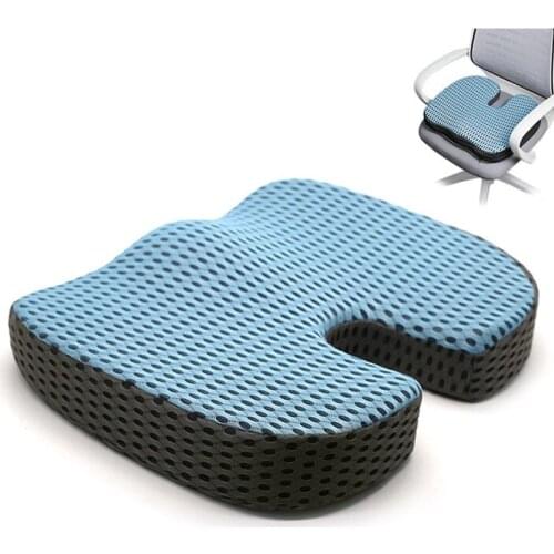 Dual Comfort Seat Cushion Memory Foam of Hip Lift Seat Cushion Beautiful Butt Latex Seat Cushion Comfy for Home