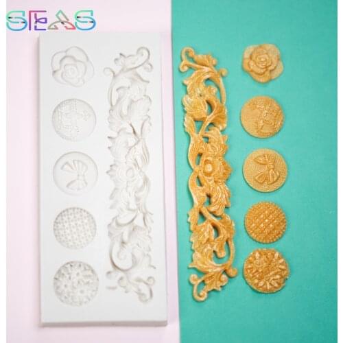 Chocolate Fondant Mould Decorate Cake Mold Decorating Tools Chocolate Silicone Molds Gems Resin Molds Pastry Tools Accessories