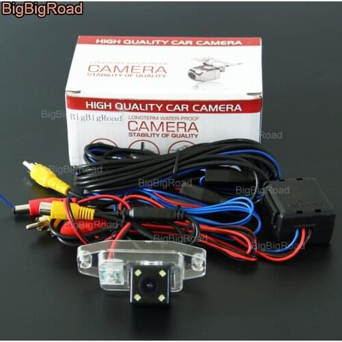 BigBigRoad Car Rear View Reverse backup Camera with Filter For toyota Land Cruiser / Prado LC 90 120 150 / Prado / FJ Cruiser