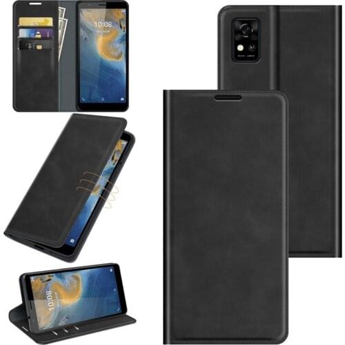 For Zte Blade A31 Case Magnetic Phone Case For Zte Blade A31 Cover Flip Leather Wallet Leather With Card Slot For Zte Blade A31