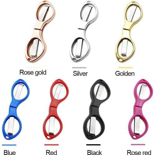 Small Fishing Scissors Line Cutter Cutting Fishing Lures folding Fishing Plier Scissor Fishing Tackle Tool