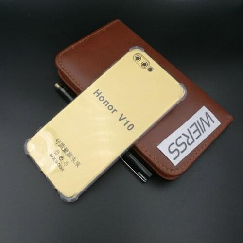 Anti-knock Phone Case for Huawei Honor View 10 Honor V10 BKL-AL00 BKL-AL20 BKL-L09 Transparent Back cover Case Etui fundas