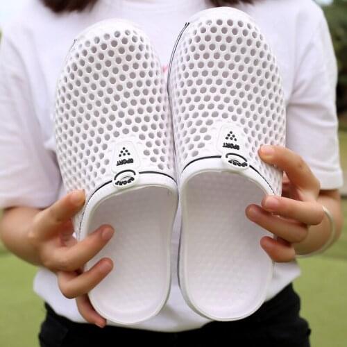 Men Slippers Summer Shoes For Women Bathroom Slippers Platform Sandals Mens Outside Slides Ladies Beach Flats 2021 Flip Flops