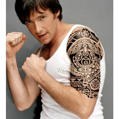 Waterproof Temporary Tattoo Sticker Tribal totem fake tatto flash tatoo tatouage temporaire Stickers for men girl women