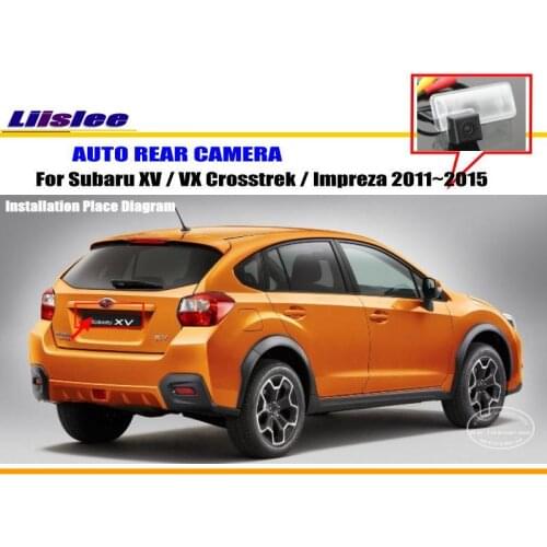 Car Reverse Rear View Camera For Subaru Impreza Hatchback GJ GP 2011 2012 2013 2014 2015 2016 XV / Crosstrek Parking Accessories