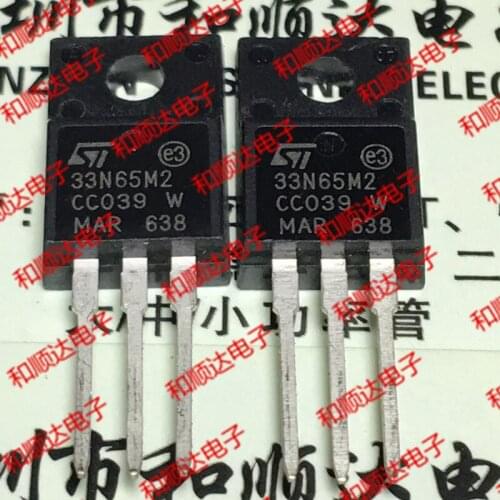 10pcs/lot STF33N65M2 33N65M2 New stock TO-220F 650V 24A