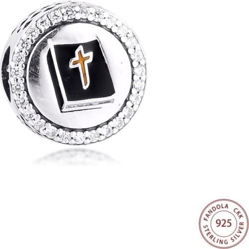 2020 Summer New 925 Sterling Silver Power of Prayer Charms Beads for Jewelry Making Fits Pandora Bracelet Bijoux