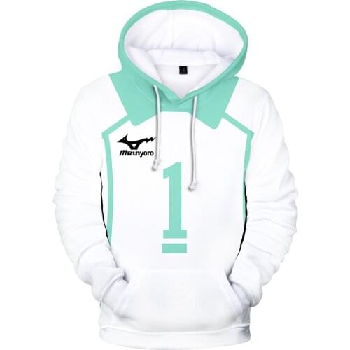 Aikooki Haikyuu Hoodies Men/women Casual Clothes 3D Print Streetwear Haikyuu Mens Hoodies Sweatshirt Pullover 4XL