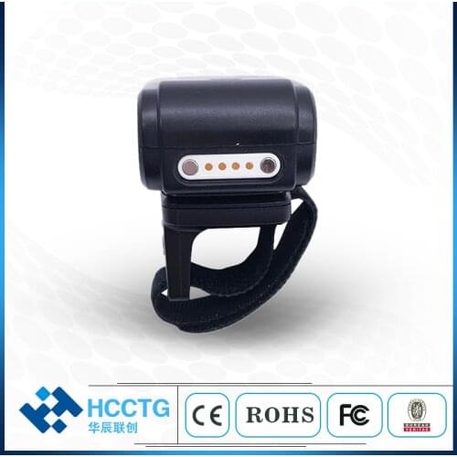 Wireless Mini QR Code Wearable Ring Bluetooth 2D Barcode Scanner With CMOS Video HS-S03