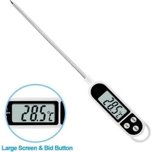 Household Kitchen Liquid Food Oil and Milk Digital Probe Temperature Electronic Thermometer for Cooking