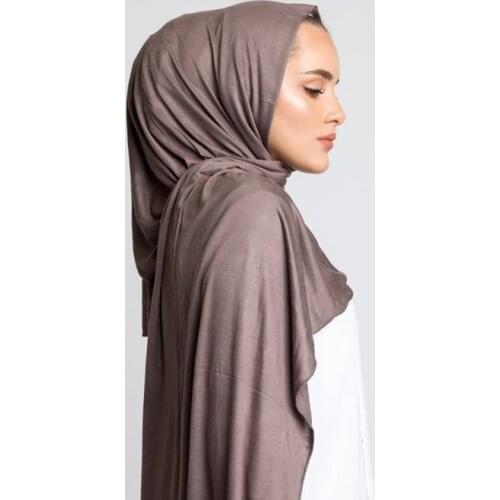 Quality Plain Scarves For Women Cotton Long Shawl Muslim Jersey Hijabs foulard Islamic Headscarf Headband Plain Voile 180x55cm
