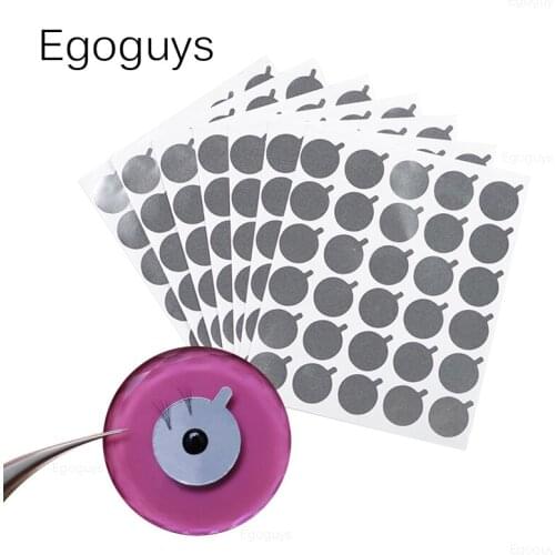 Eyelash Extension Glue Tinfoil Paster Palette Holder Aluminum Foil Sticker Pigment Container Pallet Pad Mat Paint Placemat Paper