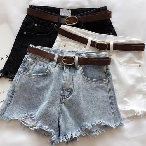 Mlanxeue Womens Short Jeans