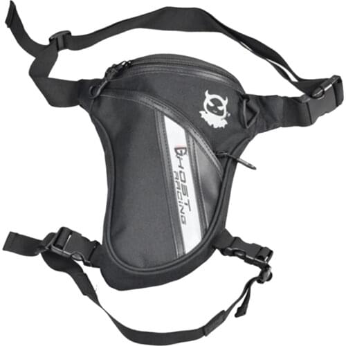 Waterproof Leg Bag Mens Nylon Oxford Motorcycle Rider Leg Bag Hip Drop Belt Bum Waist Fanny Pack For Travel Work Hiking Camping