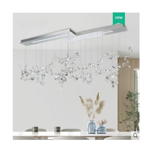 Post-modern accent design style stainless steel art lighting model house sales department decorative chandelier