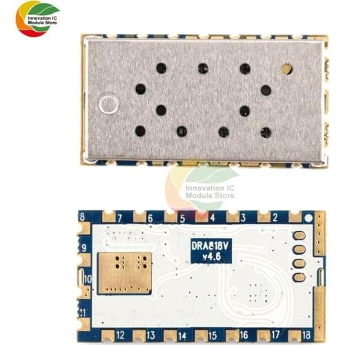 Ziqqucu DRA818V VHF HAM Radio Module 144MHz 145MHz 146MHz 154MHz 174MHz Amateur Radio DIY Kit