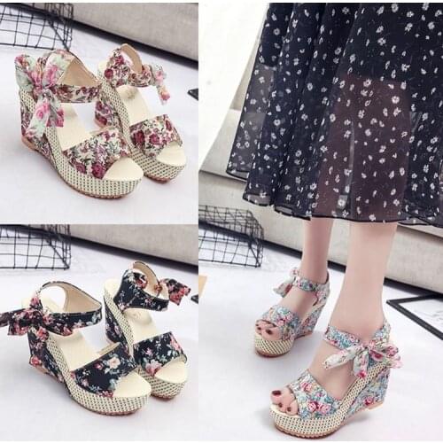 New Fashion Women Sandals For 2018 Breathable Comfort Shopping Ladies Walking Shoes Summer Platform Black Sandal Shoes