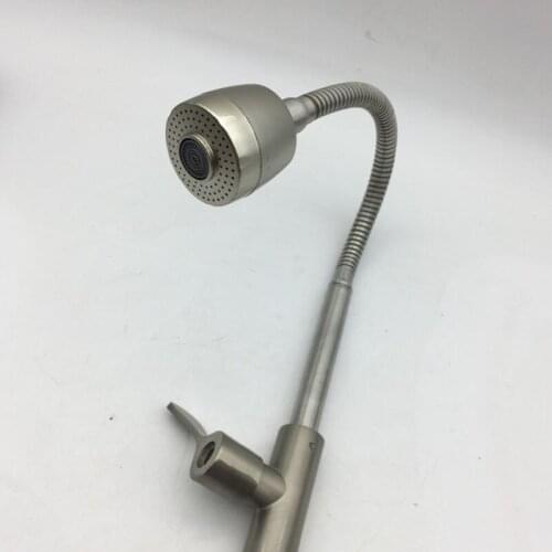 G1/2" 360-degree Rotating Sink Faucet Pipe Kitchen Sink Faucet Zinc Alloy Kitchen Sink Water-saving Outlet Hose