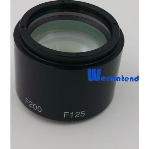 Wermatend 5pcs/lot Focul lens for cutting head OL HP SSL F125 p0591-1262-00001 focul lens set for hans machine Free shipping