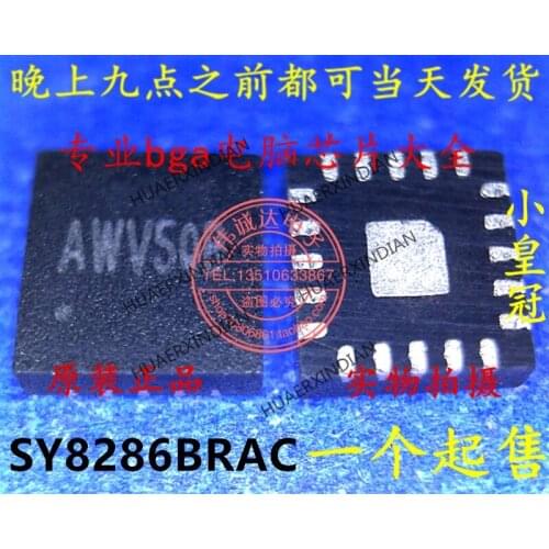 1Pieces New Original SY8286BRAC SY8286B AWV5QB AWV5 Type AWV QFN20 3V In Stock Real Picture