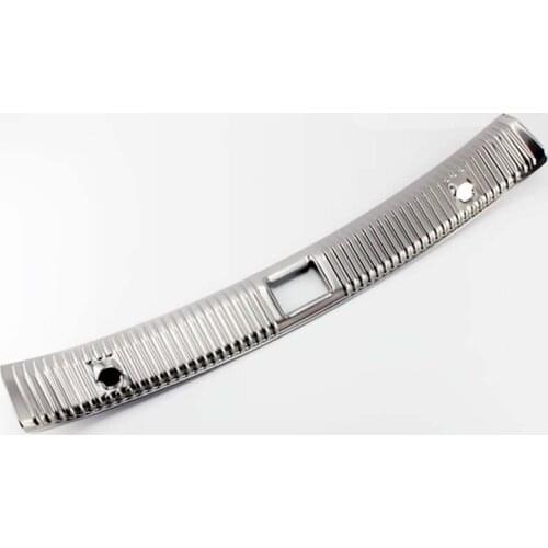 Car accessories For Mercedes-Benz C-class 2015-2020 Stainless Rear Inner Trunk Boot Bumper Guard Plate Protector Molding Trim