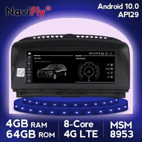 NaviFly 4GB+64GB Carplay DSP Android 10.0 API29 Car multimedia Player for BMW 7 Series E65 E66 2001~2008 with gps navigation