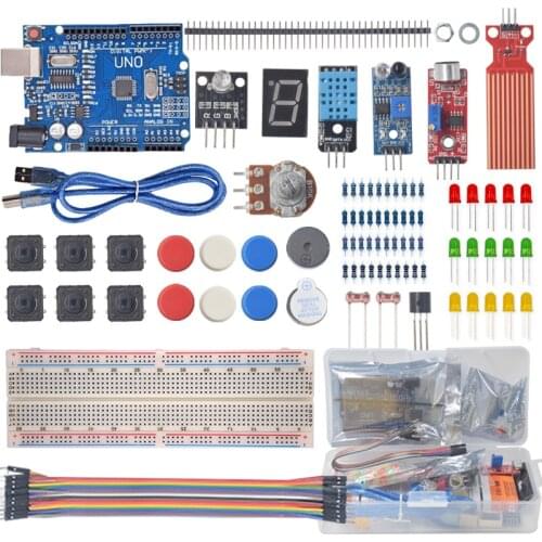 The latest learning kit, the simple RFID startup kit, is an updated learning kit for Arduino UNO R3