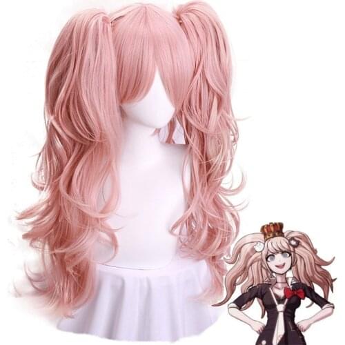 Danganronpa: Trigger Happy Havoc Costume Cosplay Wigs Enoshima Junko Mioda Ibuki Kokichi Oma Monokuma Wig Accessories