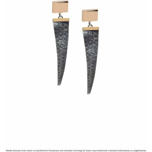 Silver Tattoo Design Earrings