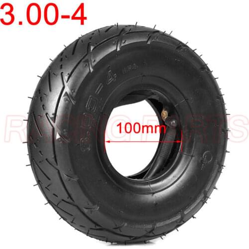 3.00-4 Inner Tube and out tire for Knobby Scooter Go Kart Electric scooter Highway tire