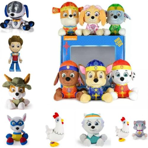 New Hot 2020 Genuine Paw Patrol patrol Anime Action Figure Puppy Dog patrulla canina toy Kids plush Toys doll Gift kids toy