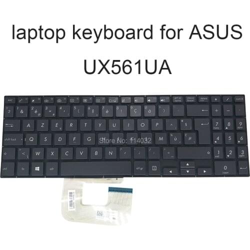 Replacement backlit keyboards for ASUS zenbook UX561UA BE Belgian FS Farsi Arabic black notebook KB 0KNB0 5631BE00 5631FS00 new