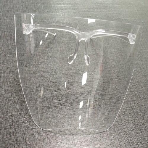 Glasses Mask Safety With Glasses Reusable AntiFog Motorcycle Equipments Glasses Headwear Mask 1/3/5/10X Face Shield Guard