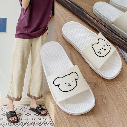 Woman Slippers Ladies Open Toe PVC Platform Non Slip Flat Shoes Woman Comfortable Casual Beach Shoes Female 2020 New Slippers