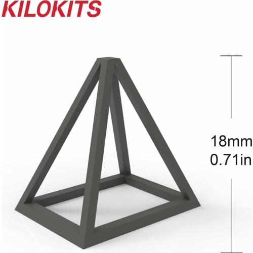 10PCS 1/72 Plastic Military Anti-Tank Barrier Stock Wargaming Diorama Building Model Kits Unpainted Accessories