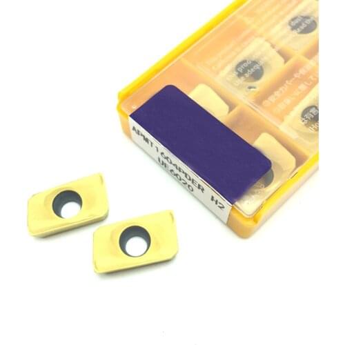 10PCS APMT1135 APMT1604 H2 VP15TF UE6020 Carbide Insert Blade Milling Turning Tool APMT 1604 M2 Face Lathe Tool Cutter CNC