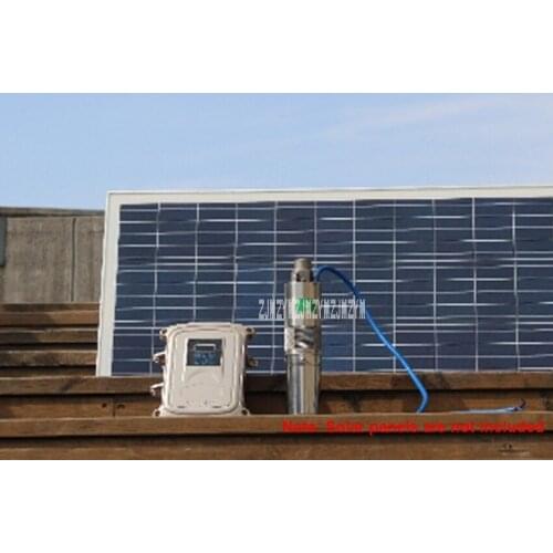 24V 120W DC Brushless Screw Pump Solar Stainless Steel Deep Well Pump Small Submersible Pump With Controller 3DSS1.2-56-24-120