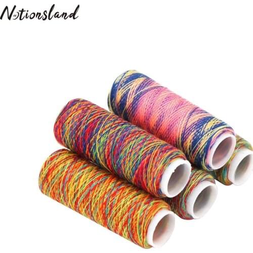 5 Spools 110 Yard Color Polyester Sewing Thread for Needlework Hand & Machine Sewing Threads Kit Sewing Accessories